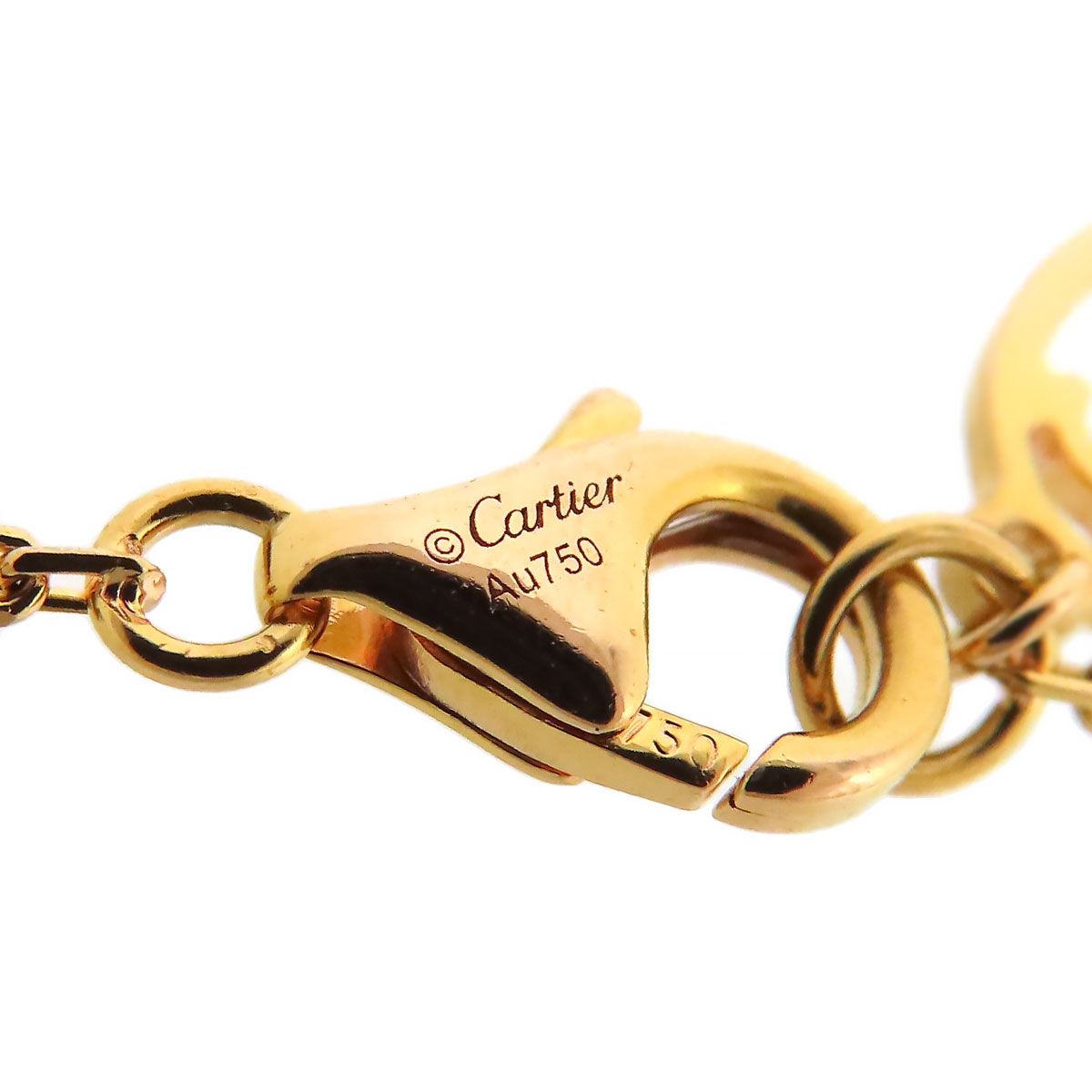 カルティエ ディアマン レジェ ネックレス SM B7215700 Au750 (K18PG) レディース CARTIER【中古】 【ジュエリー】