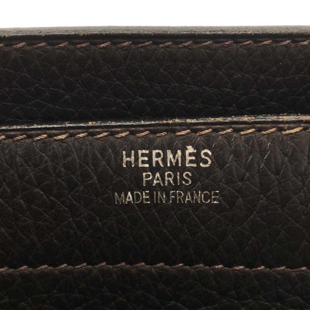 HERMES(エルメス) ハンドバッグ サックアデペッシュDPLG ダーク ...