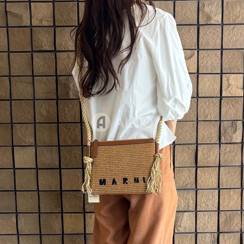 マルニ サマーバッグ PHMO0011U1 ロープハンドル MARCEL MARNI