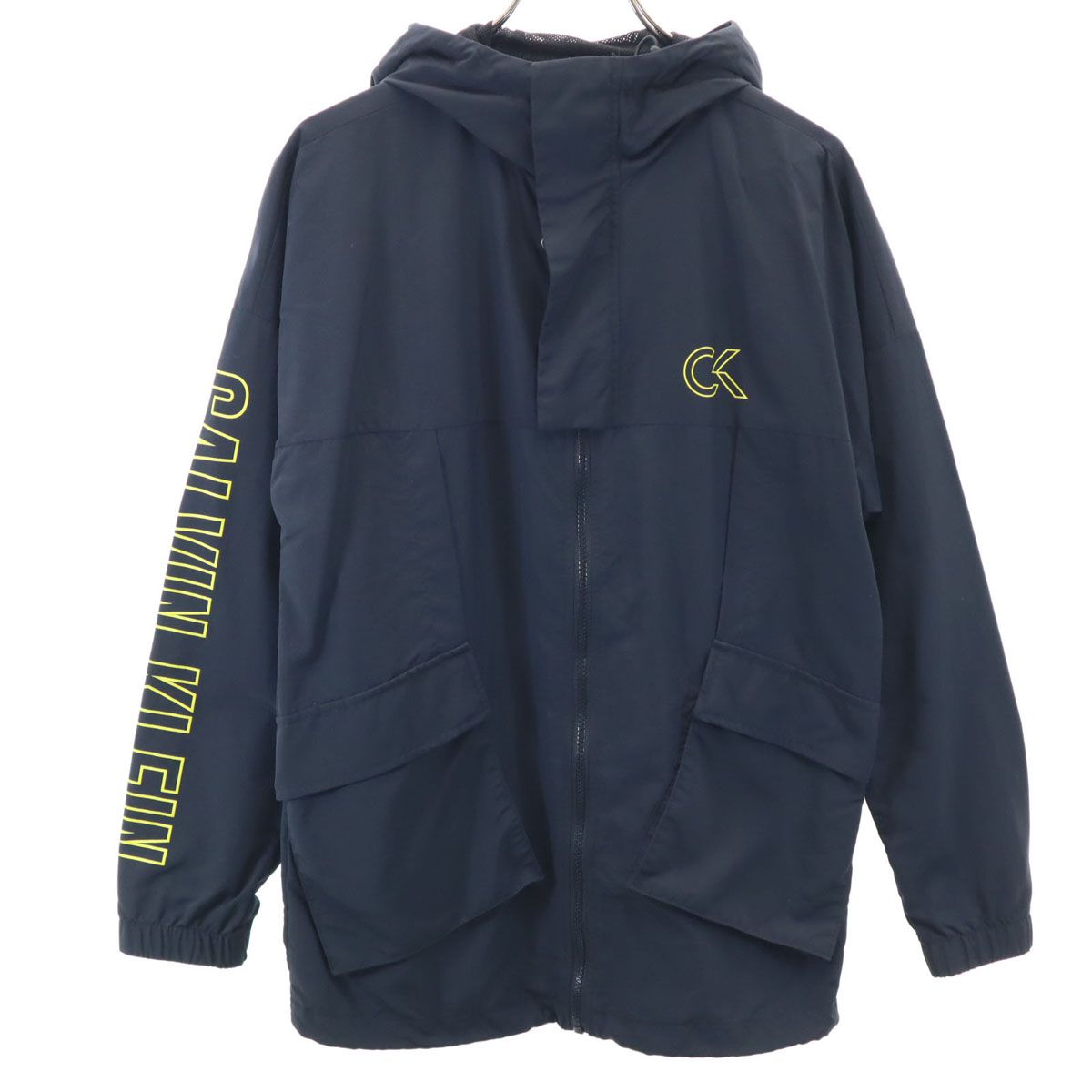 CK CALVIN KLEIN シーケーカルバンクライン ナイロンジャケット S 