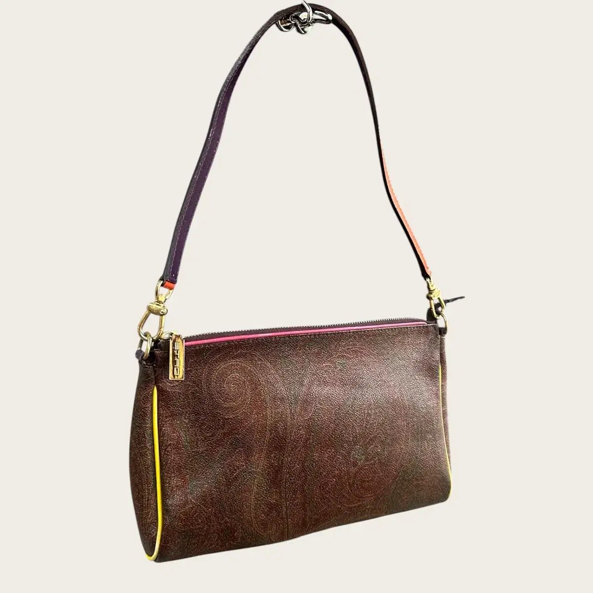 稀少 美品 ETRO エトロ ショルダーバッグ メッセンジャー ペイズリー ETRO(エトロ) ペイズリーショルダーバッグ [正規品/関税込