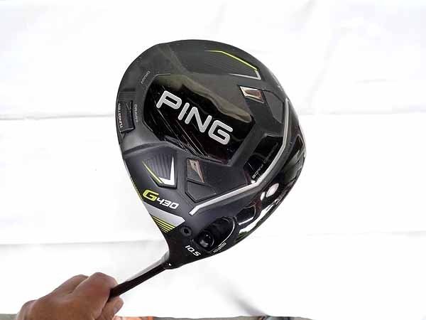 ピン G430 MAX ドライバー ALTA J CB BLACK 10.5度 S 日本仕様 Golf 