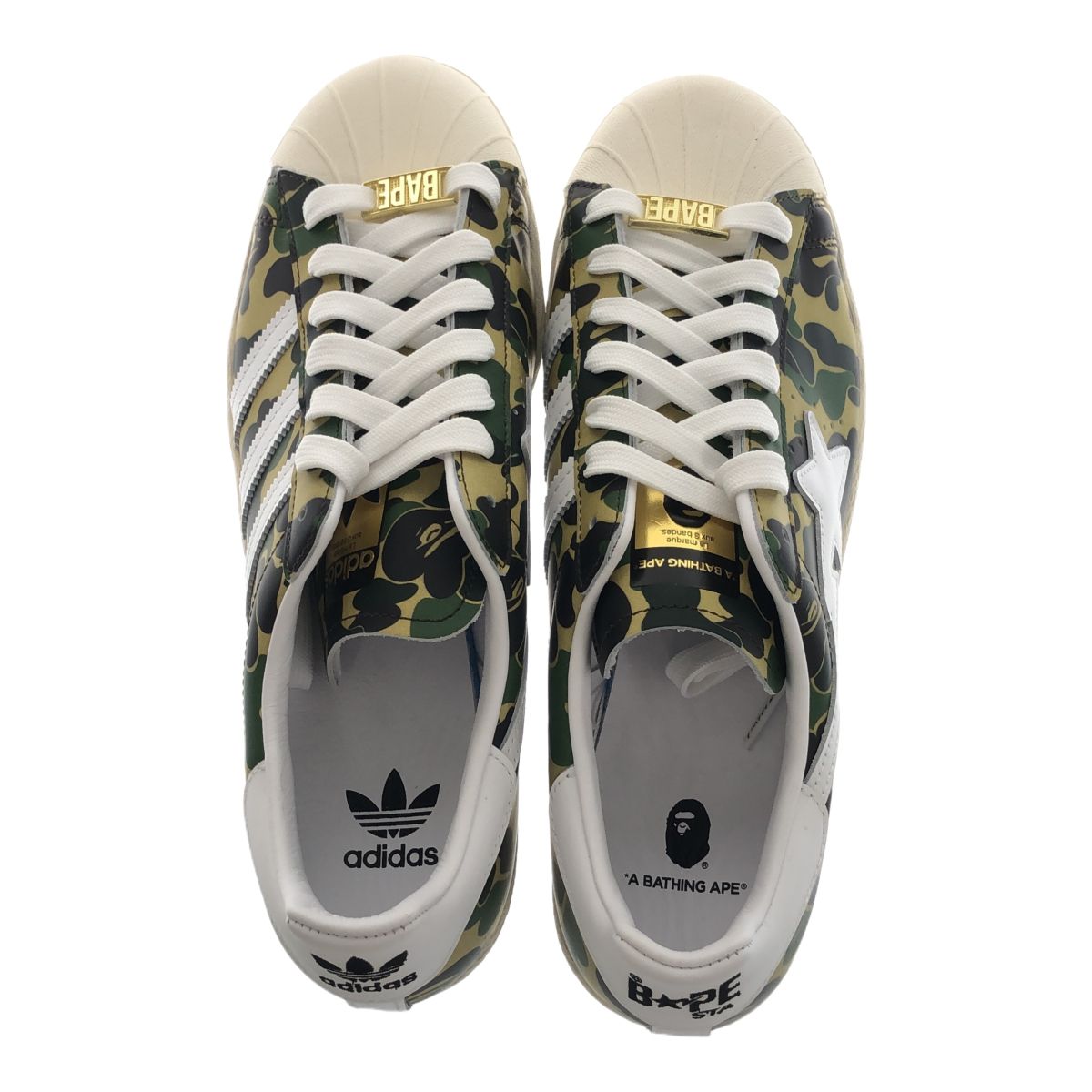 adidas アディダス A BATHING APE コラボ ダブルネーム adidas アディダス A BATHING APE コラボ ダブルネーム