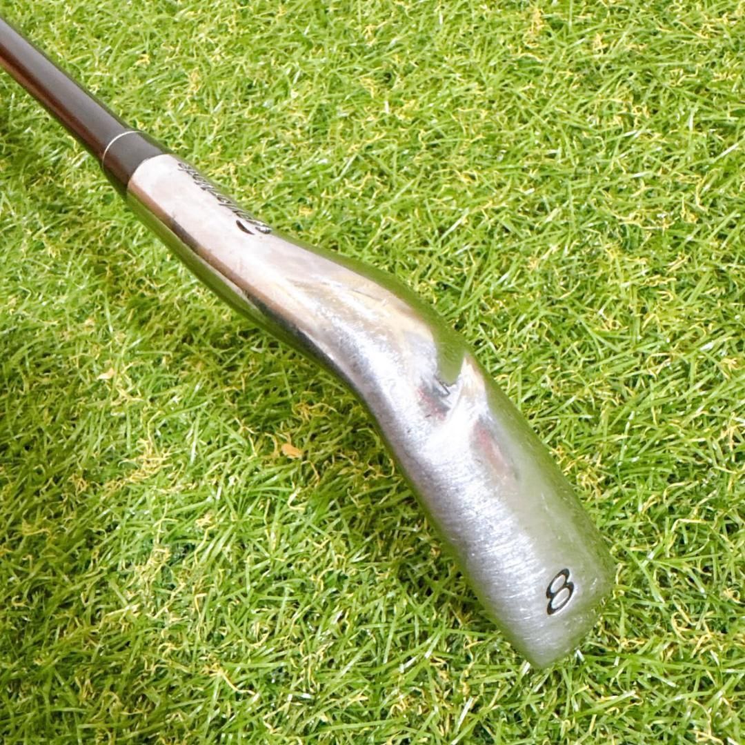 【良品】初心者推奨 テーラーメイド バーナー メンズアイアンセット 8本 R テーラーメイド バーナー アイアンセット 8本 カーボン