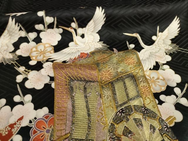 平和屋着物○ブライダルファッションデザイナー・桂由美 振袖 飛鶴