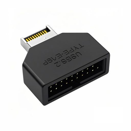 セール，定番 CYオーバーモールドタイプEIDCソケットUSB3.1フロントパネルヘッダー-USB3.020ピンヘッダー延長アダプター(CH334P付き) その他
