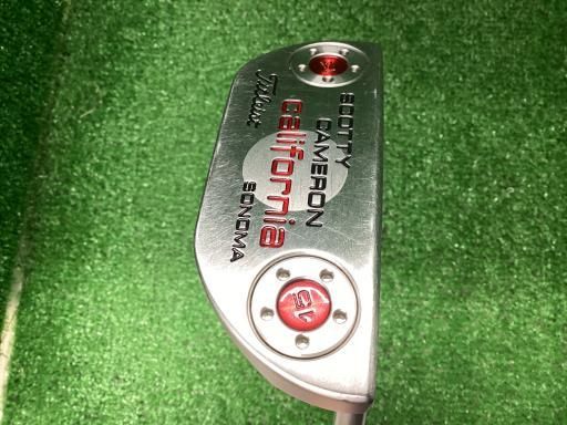 タイトリスト SCOTTY CAMERON California SONOMA 34インチ 15g パター PT スチール フレックスその他 メンズ 男性用 右利き 右用 Cランク ゴルフクラブ