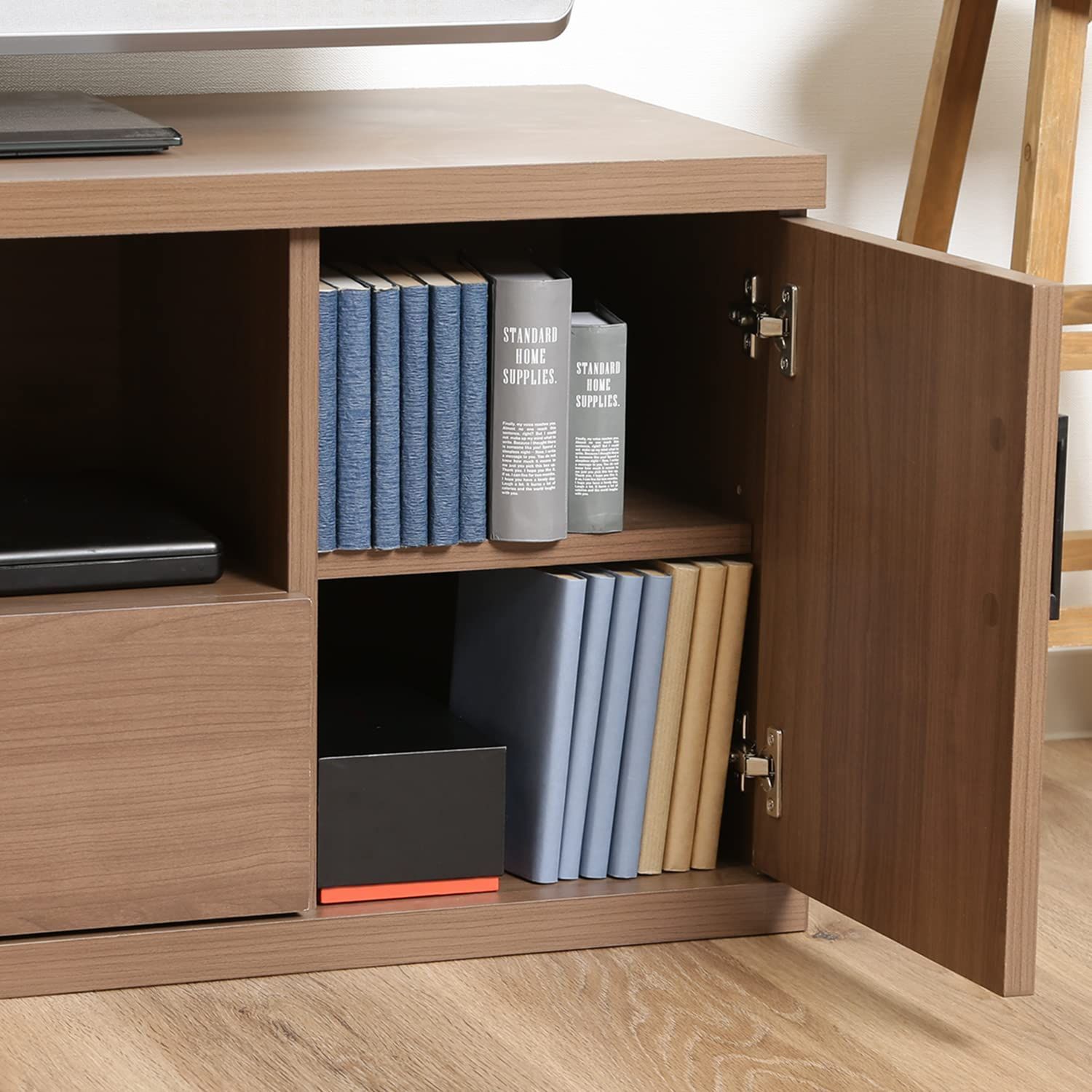 数量 不二貿易 テレビ台 ローボード 幅118 cm ブラウン ラルゴ 86028 テレビ用ACアダプター その他 