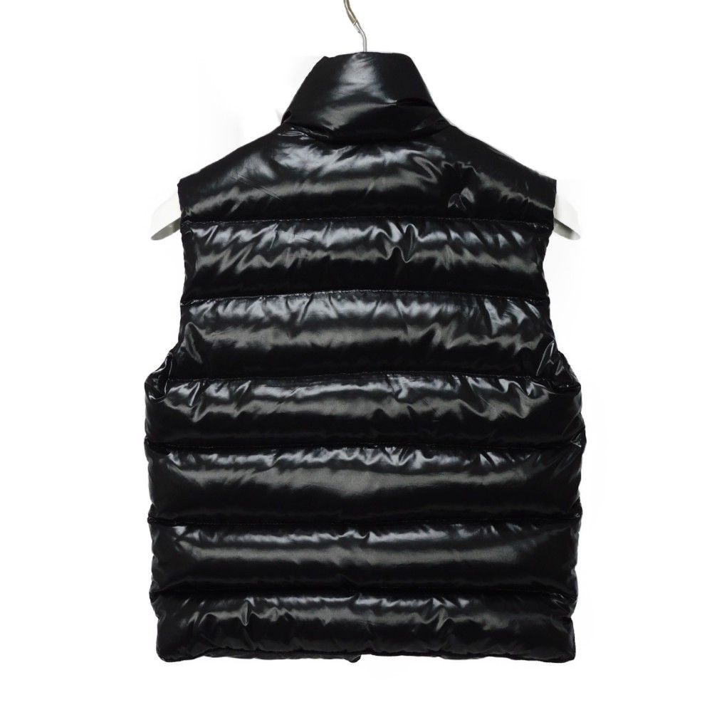 MONCLER モンクレール チベット シャイニー ジレ 0 ナイロン デカロゴ 