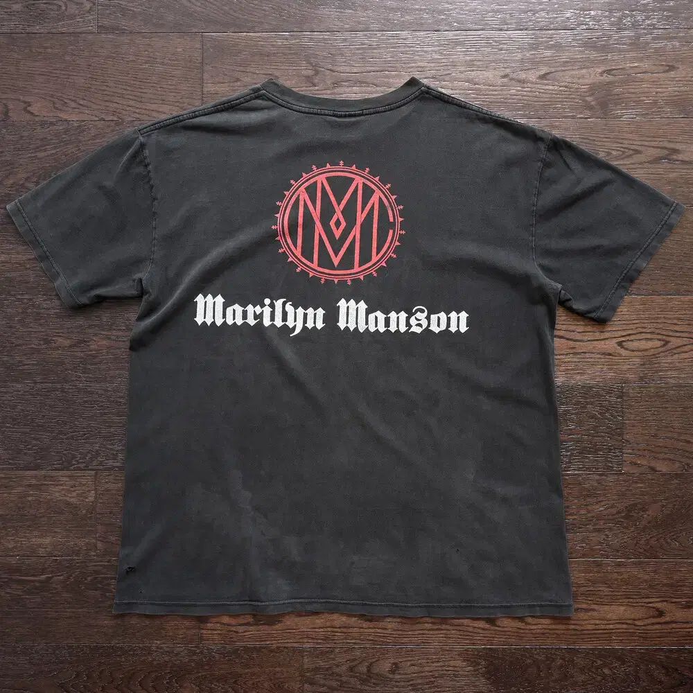 00s Marilyn Manson マリリンマンソン　Tシャツ【レア】B品 00's 2003年製 MARILYN MANSON/マリリンマンソン “THE BRIGHT