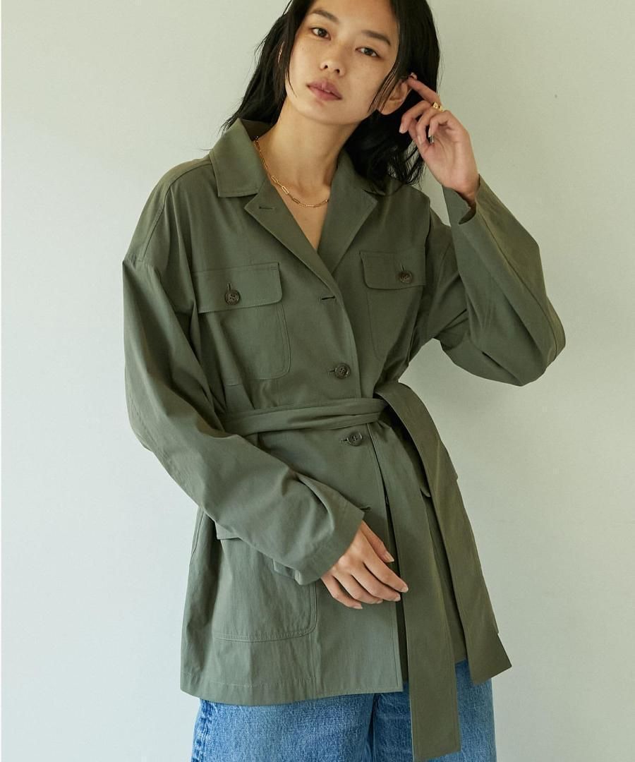 890t*美品 ドローイングナンバーズ サファリジャケット - メルカリ