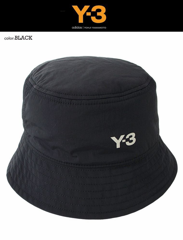 Y-3 ワイスリー バケットハット Y-3 STRP BUCKET HAT バケハ Y-3