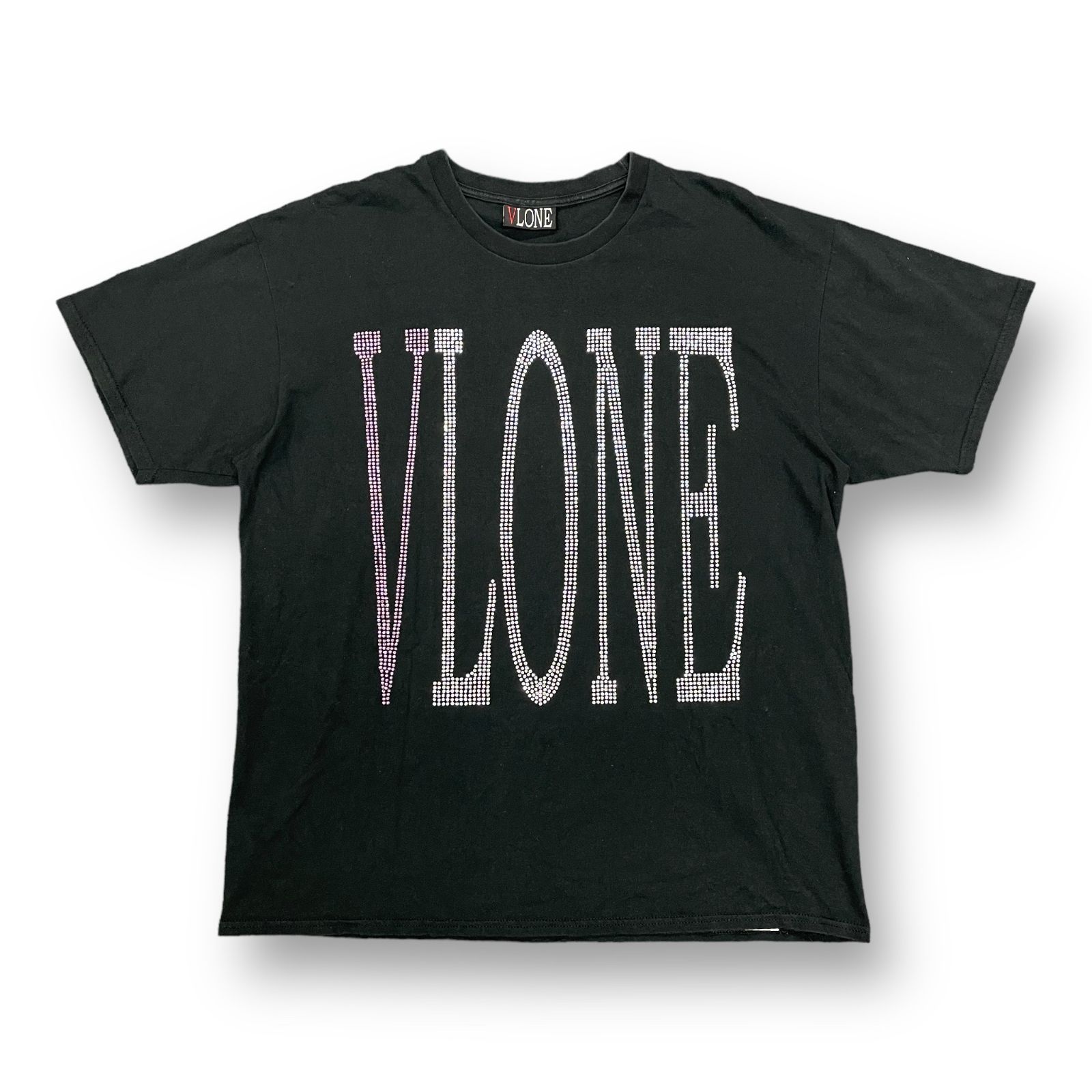 VLONE RHINESTONE TEE ラインストーン ティー ヴィーロン XL - 買取