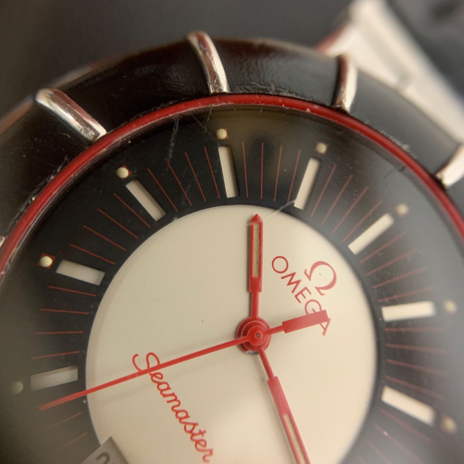 レア】OMEGA シーマスター ダイナミック アンモナイト 腕時計 希少 黒