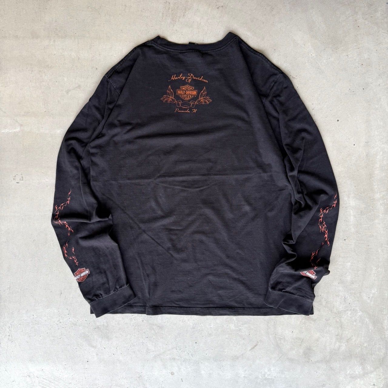古着 ハーレーダビッドソン ロンT 袖フレイムス Mサイズ 楽天市場】HARLEY-DAVIDSON ハーレーダビッドソン Tシャツ