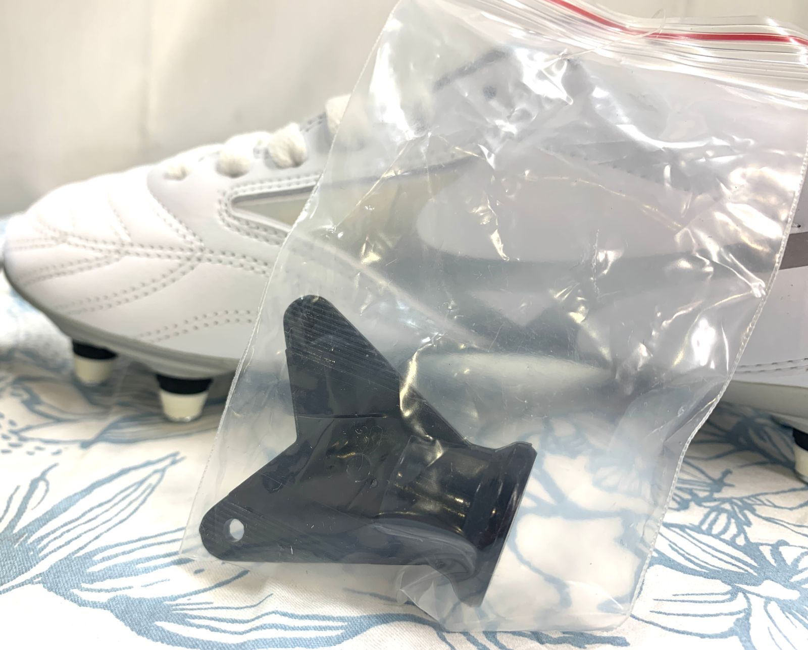 カジュアル 開封済 ♥品 ラグビースパイク ミズノ ワイタンギPS スーパーワイド 26.5cm R1GA230003 ホワイト×シルバー 新作大登場！！