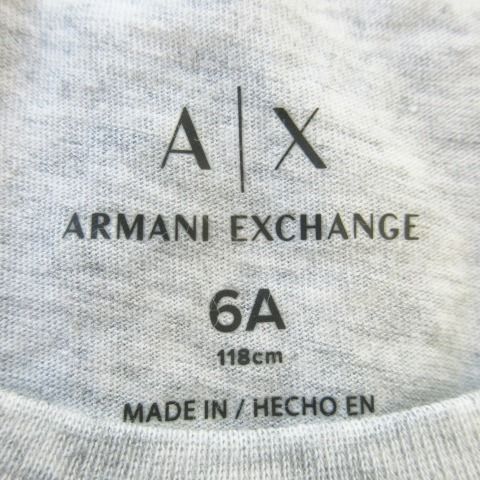 ARMANI EXCHANGE◆香水臭有/24SS/VネックゴロプリントTシャツ/XS/コットン/BLK/6DYT54YJG3Z Buy Armani Exchange Logo 100% Cotton T-Shirt from Next USA