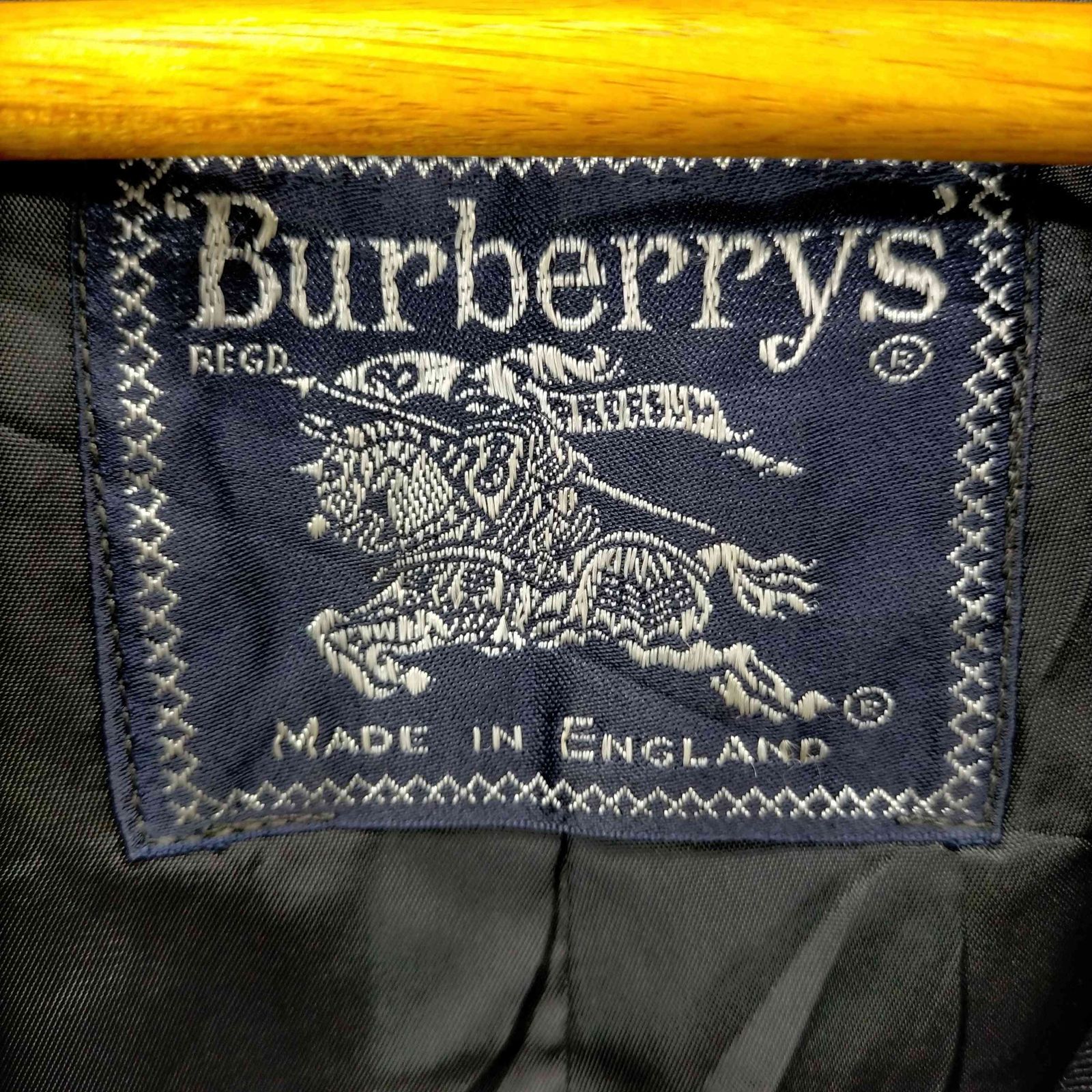 バーバリーズ BURBERRYS 70S~80S MADE IN ENGLAND ALLWOOL BURELLA