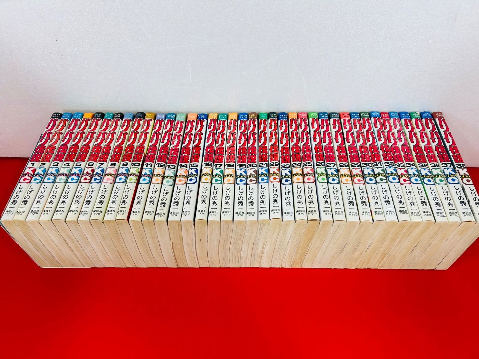漫画コミック バリバリ伝説 1-38巻 全巻完結セット しげの秀一 KCマガジン 講談社