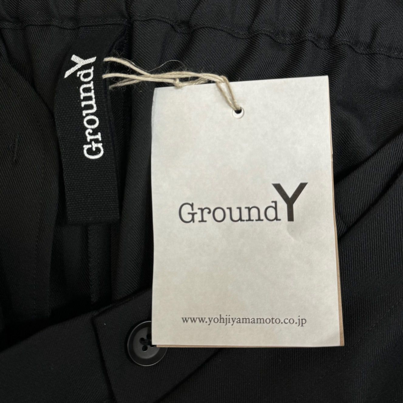 定価44000円 新品 Ground Y 21SS Thai style Balloon pants GT-P05-100 