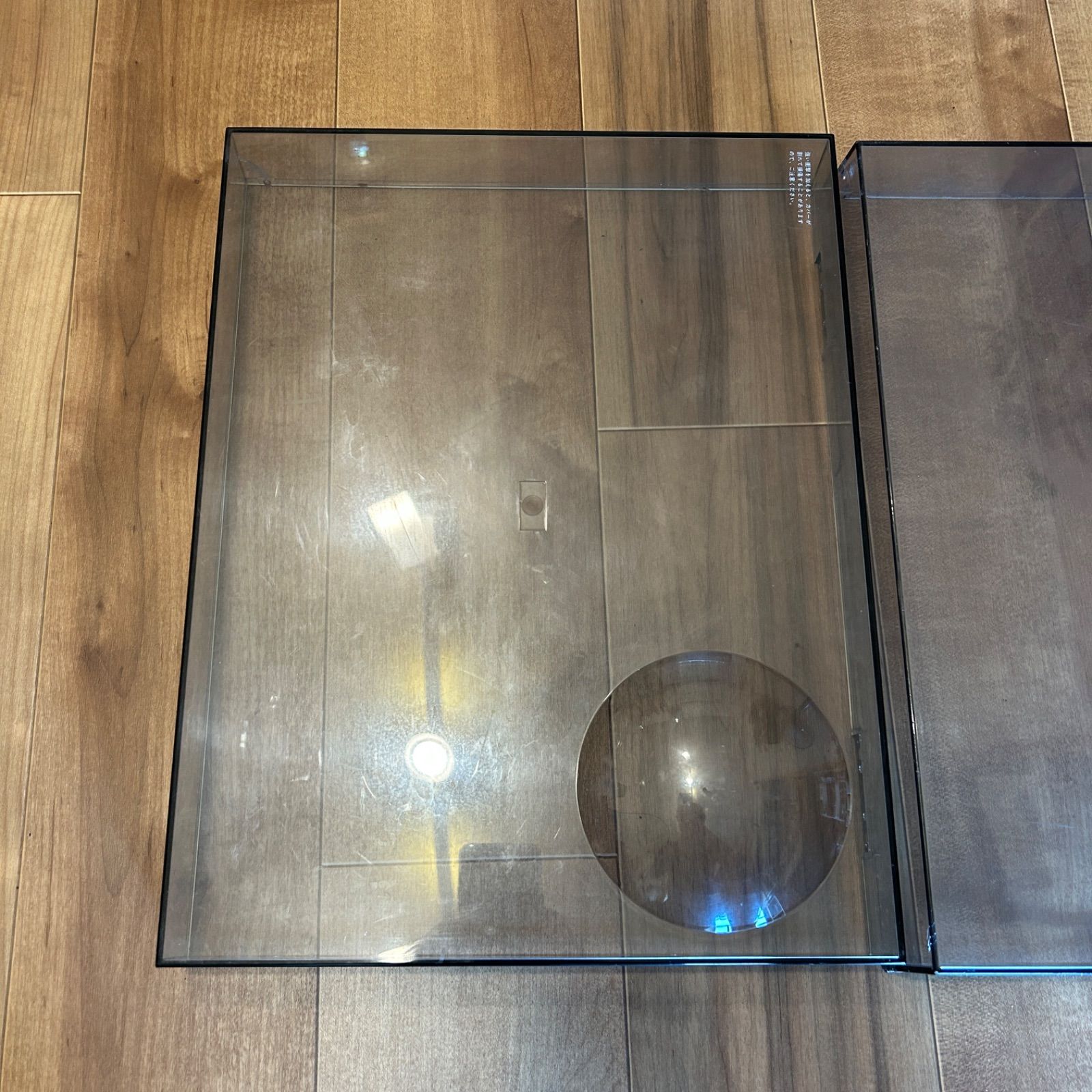 Technics sl1200シリーズ ダストカバー 補修箇所あり2個セット