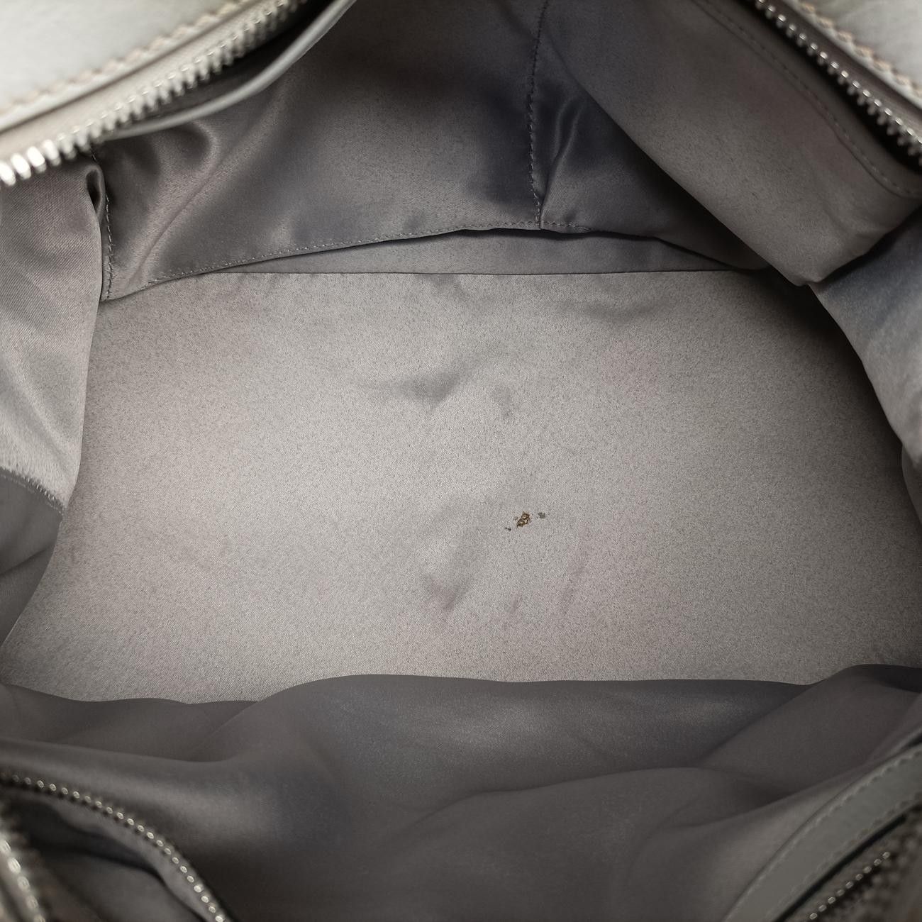 トッズTODSDスタイリングバウレットグレーレザー4B36