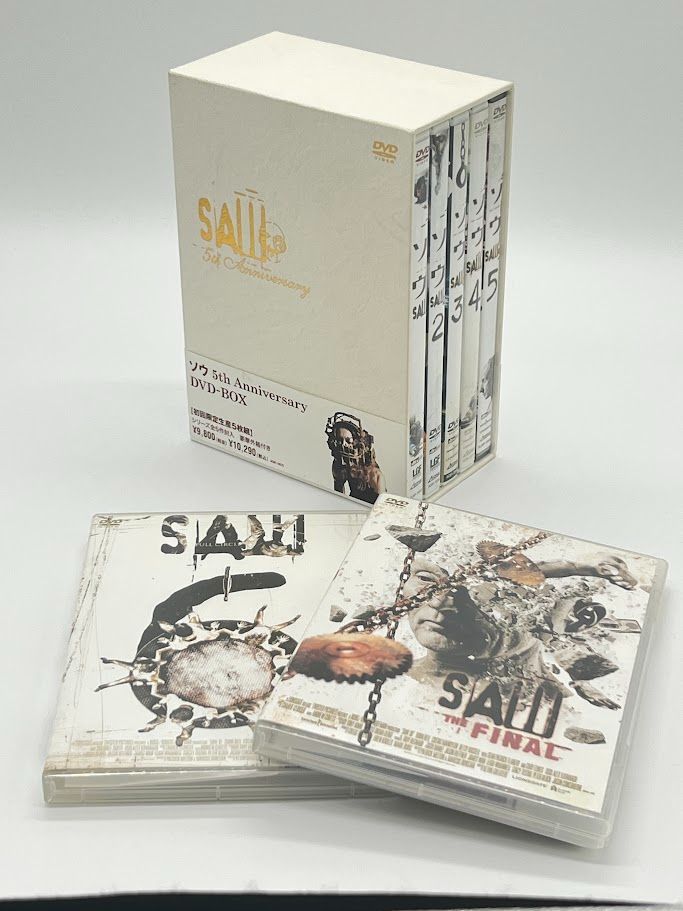 全7巻セット】ソウ 5th ANNIVERSARY DVD-BOX+SAW6+SAWファイナル SAW1