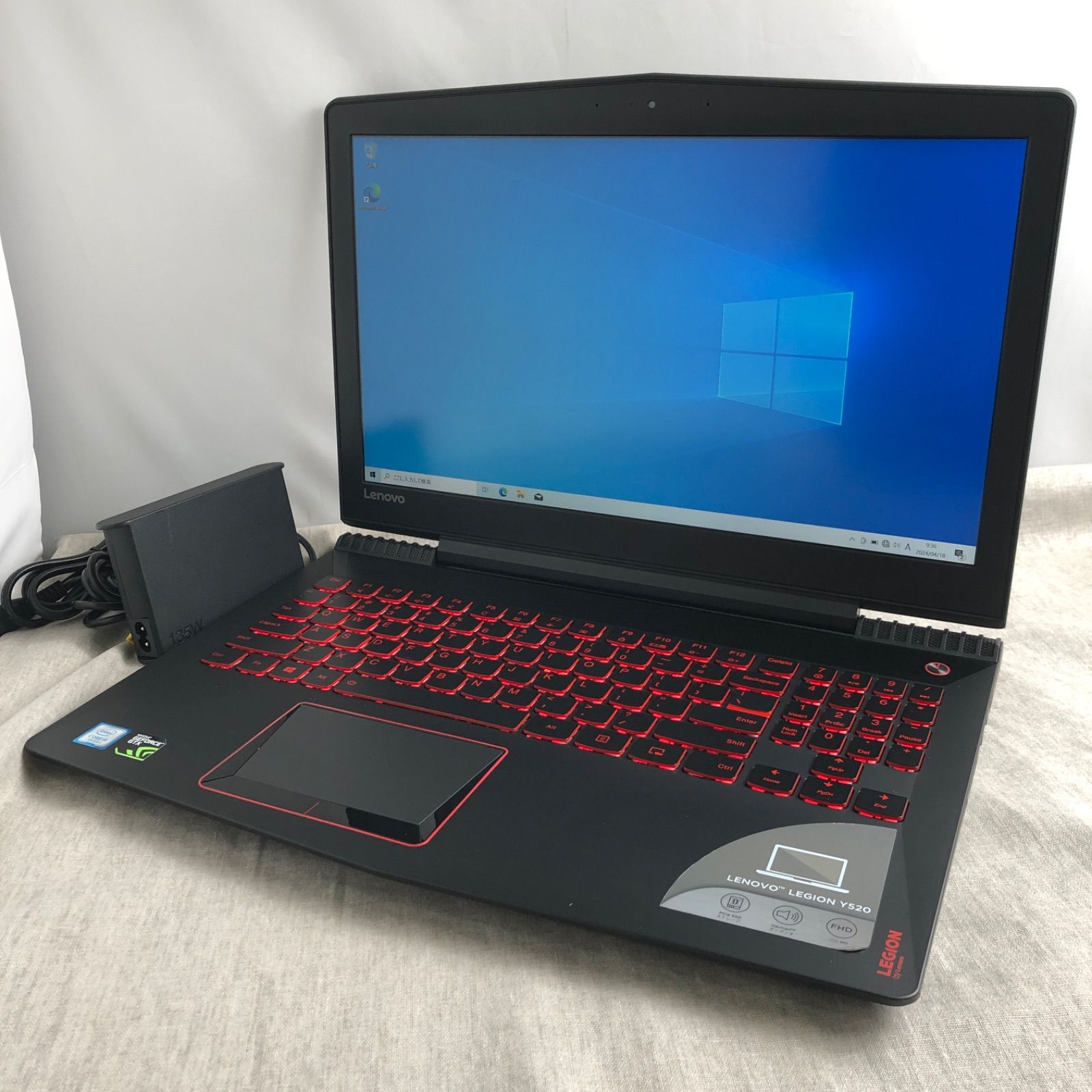 Lenovo - ◆ジャンク品◆ゲーミングPC ノートPC Lenovo Legion レノボ レギオン Y520-15IKBN【GTX1050・i5-7300HQ・16GB】★ストレージなし/LT-JUNK-240858（172290） ◇ジャンク品◇ゲーミングPC ノートPC Lenovo Legion レノボ