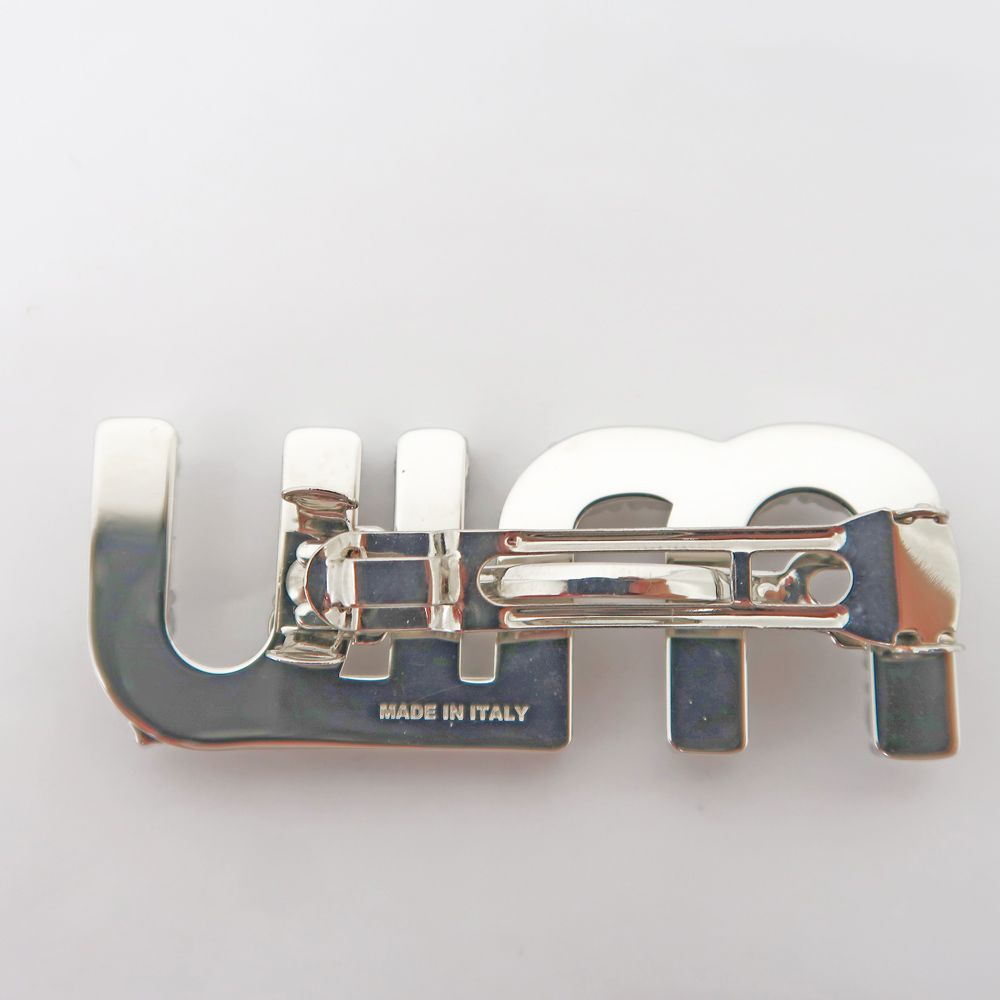 9/7までお値下げ　ミュウミュウ ロゴ バレッタ ラインストーン シルバー 楽天市場】ミュウミュウ miumiu（バレッタ｜ヘアアクセサリー