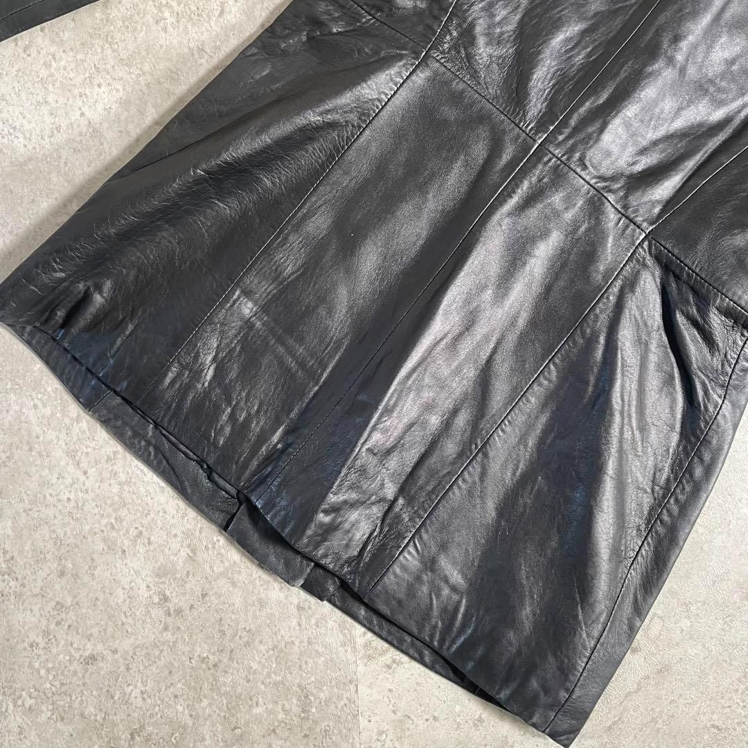 レザーショートコート