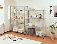 アイリスオーヤマ メタルラック 本体 スチールラック 幅120 4段 K539854 IRIS OHYAMA MARWIL-DEMENAGEMENTS_CH