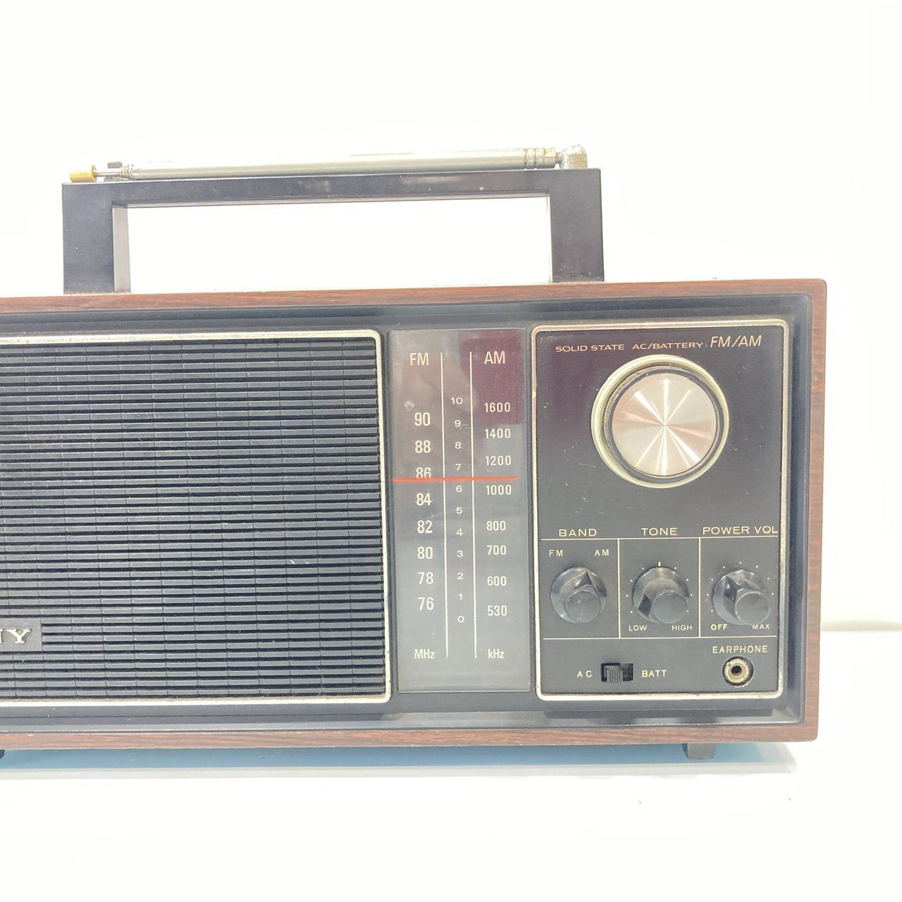 SONY ソニー TFM-9200 ラジオ 昭和レトロ トランジスタ (管理