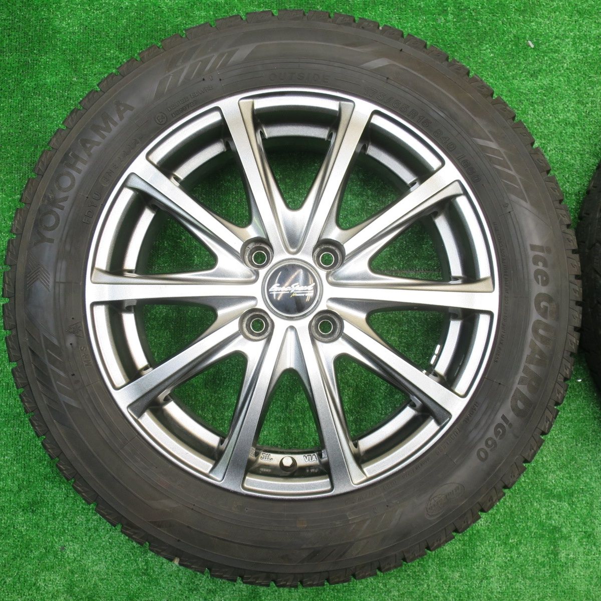 MAX90％オフ。 バリ溝 22年 キレイ 9分 スタッドレス 175|65R15 ヨコハマ アイスガード iG60 EuroSpeed MANARAY SPORT ユーロスピード 15インチ PCD100|4H 5100802NJス アイテム入荷！