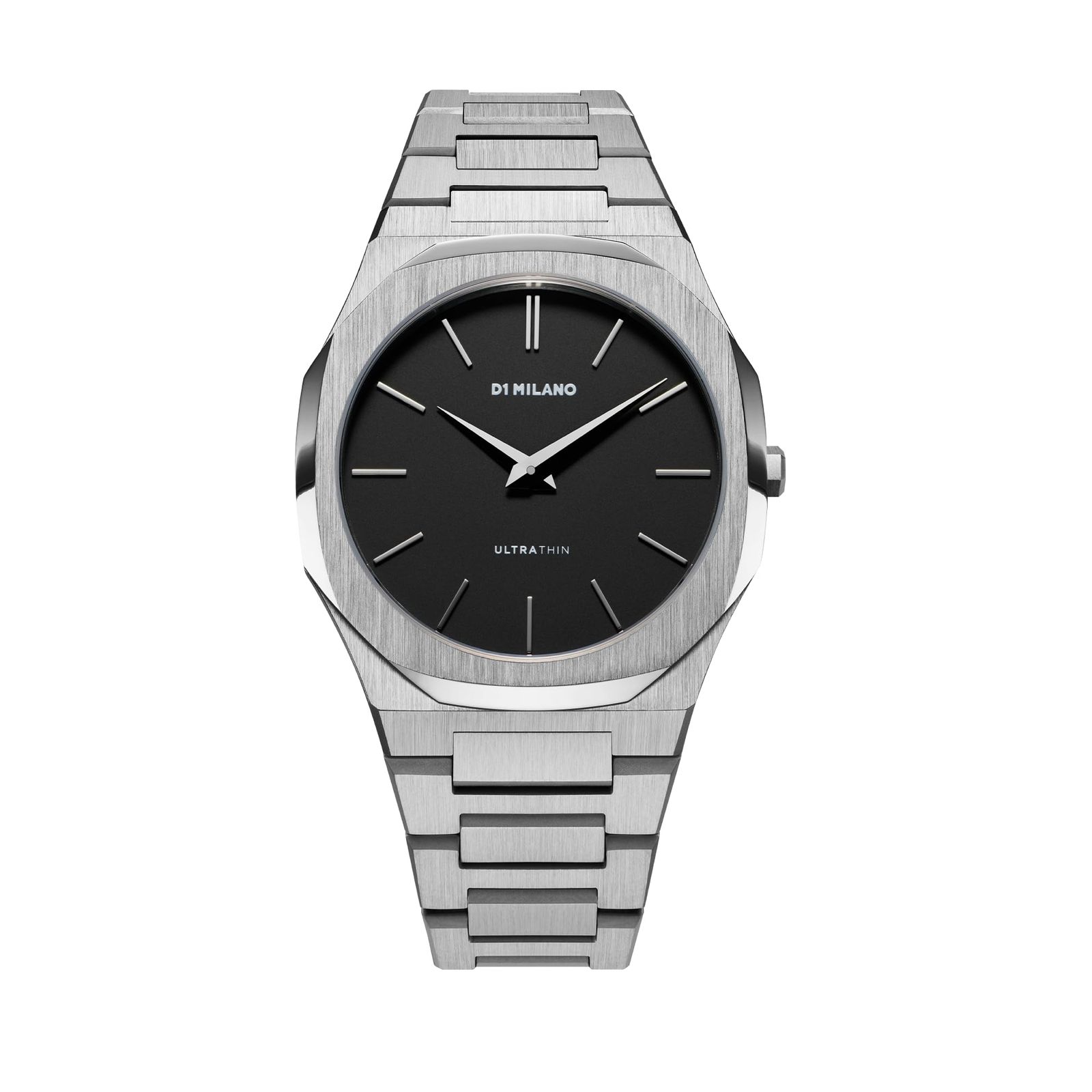 正規代理店 D1 MILANO D1ミラノ メンズ 時計 腕時計 UTBJ40 ULTRA THIN ウルトラシン リ シルバー 40mm ステンレス Re24シルバー ラージ