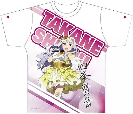 アイドルマスター 京まふ Tシャツ 四条貴音 アイドルマスター ミリオンライブ！ 月のごとく輝く 四条貴音＋