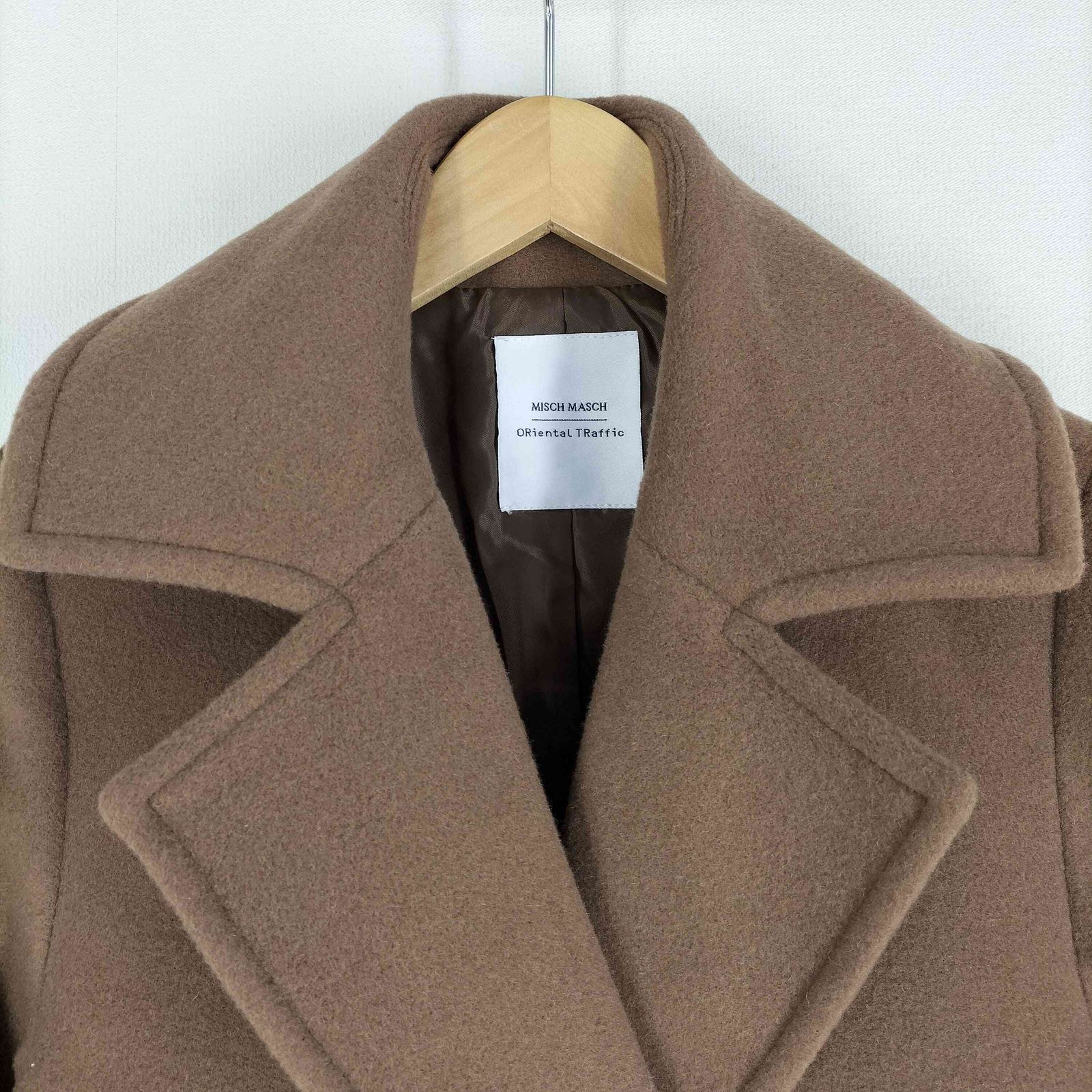 ミッシュマッシュ MISCH MASCH 23AW ダブルボタンコート
