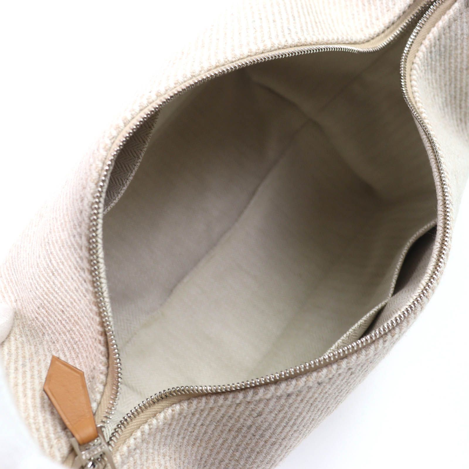 HERMES エルメス ポーチバッグ ブリッドアブラック オ カレ Bride a