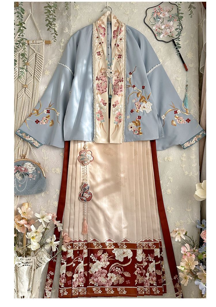 馬面裙 吊り帯付き