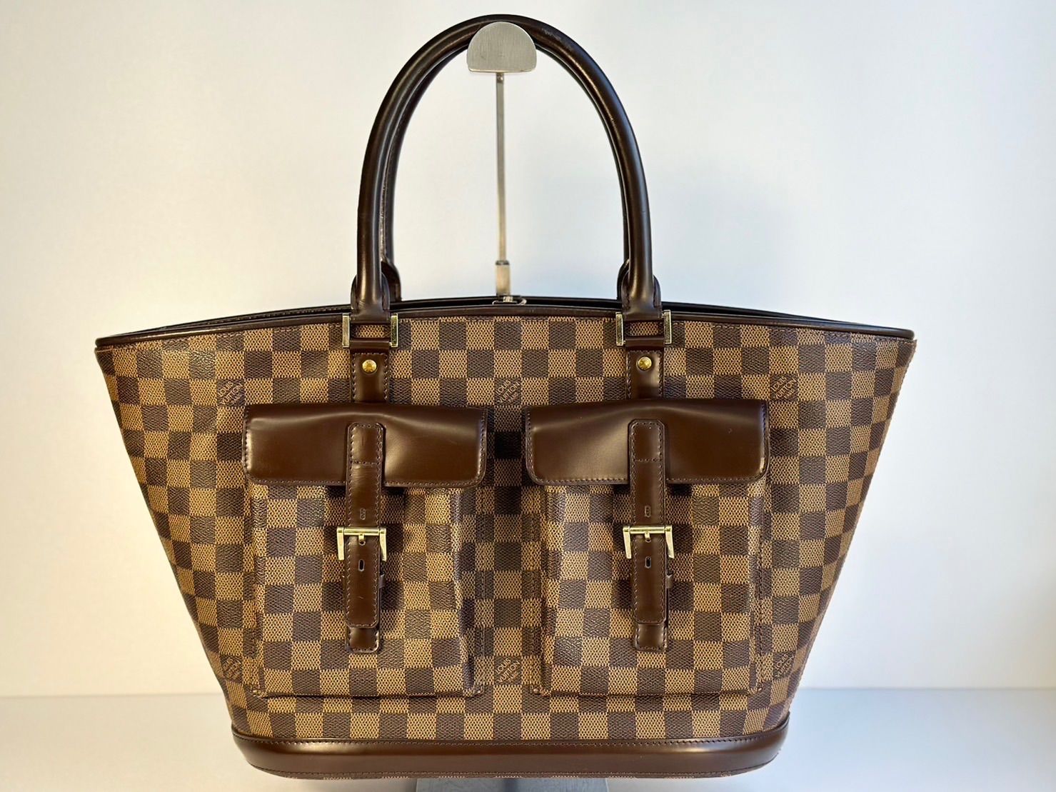 LOUIS VUITTON ルイヴィトン ダミエ マノスクGMトートバッグ