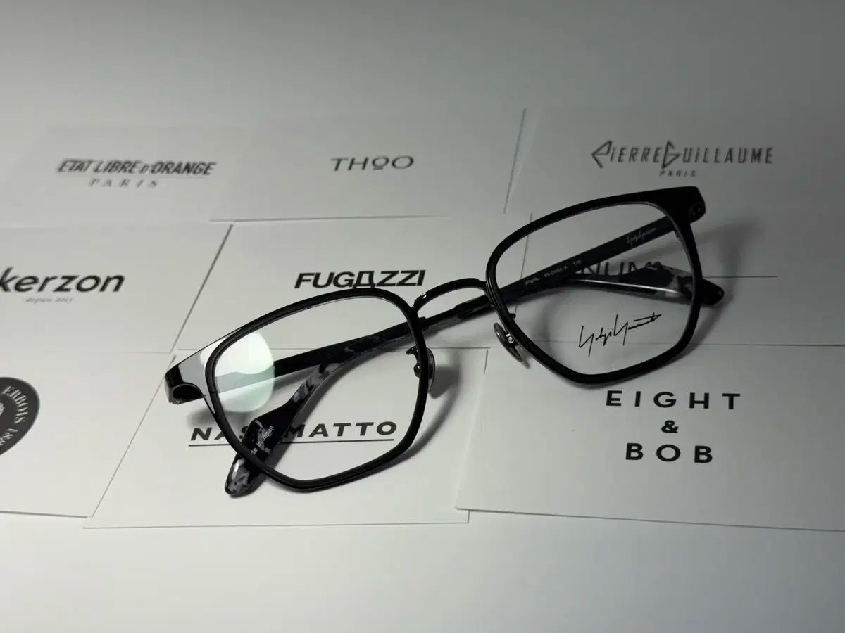 要旨 やまもと YOHJI YAMAMOTO チタン メガネ 0055
