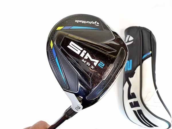 テーラーメイド SIM2 MAX フェアウェイウッド VENTUS BLUE Fw 6 3w 15度 S US仕様