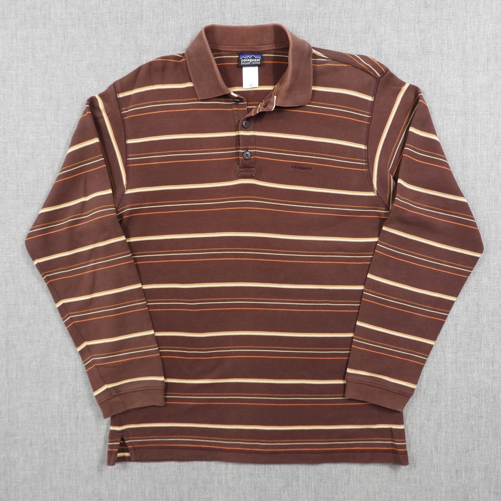 patagonia パタゴニア 長袖 ポロシャツ ボーダー size XS #1611 