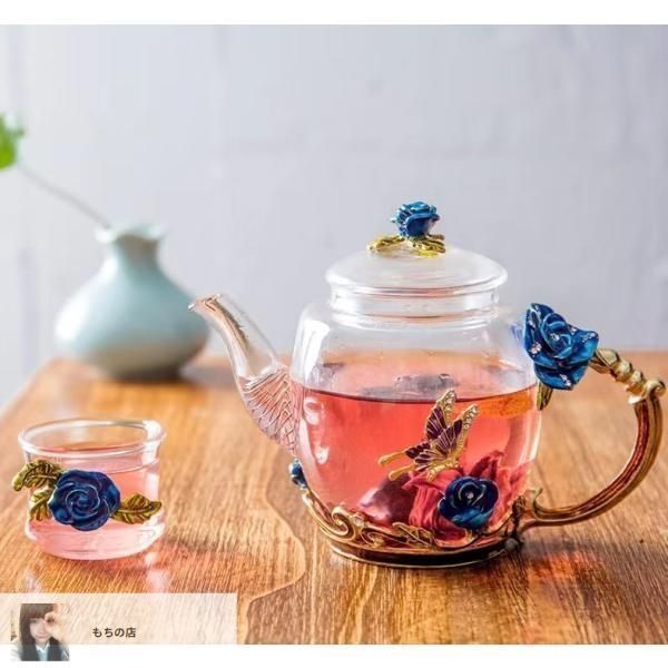 青花後手茶心壷　急須　煎茶道具 茶心壷・茶壺・茶入 | 煎茶手帖 蝸盧 karo