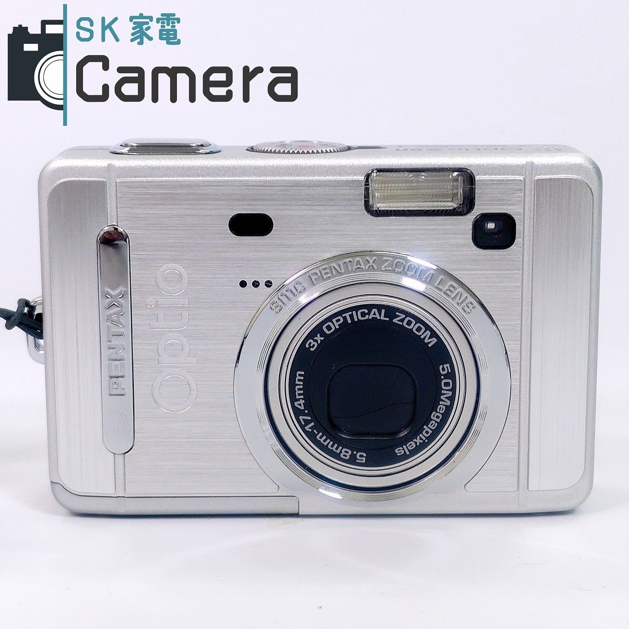 中古】 PENTAX Optio S50 コンパクトデジタルカメラ 単三電池で動き 