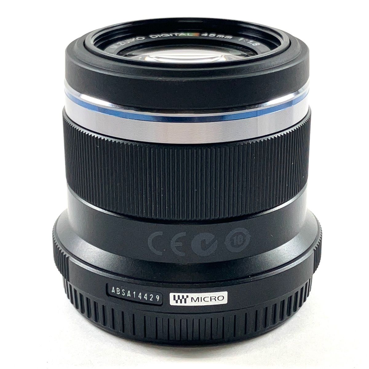 オリンパス OLYMPUS M.ZUIKO DIGITAL 45mm F1.8 ブラック 一眼カメラ用