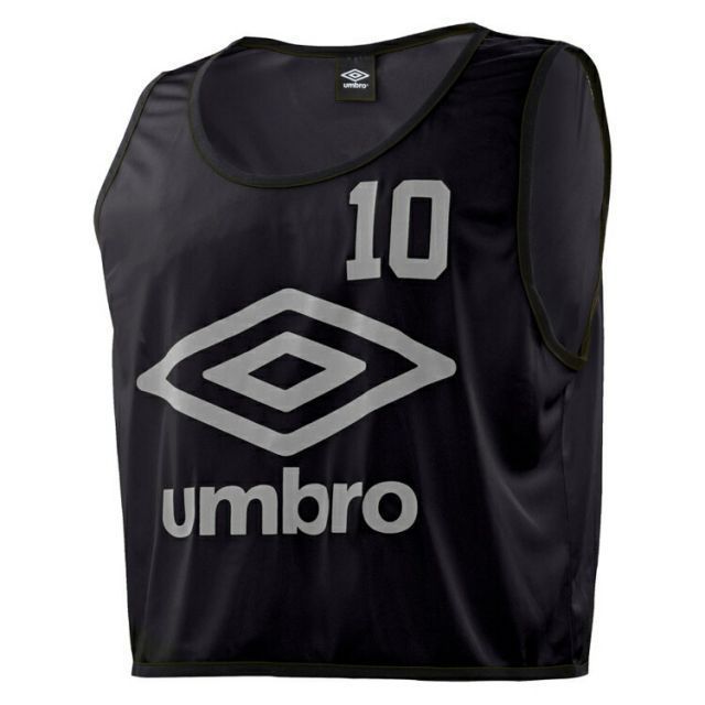 umbro アンブロ ストロングビブス10P ブラック JR-F UBS7557Z BLK | スポーツ スポーツ用品 運動 服 衣類 ウエア 小物 ビブス ユニフォーム 背番号 耐久性 ブランド シンプル デザイン 着心地 素材 人