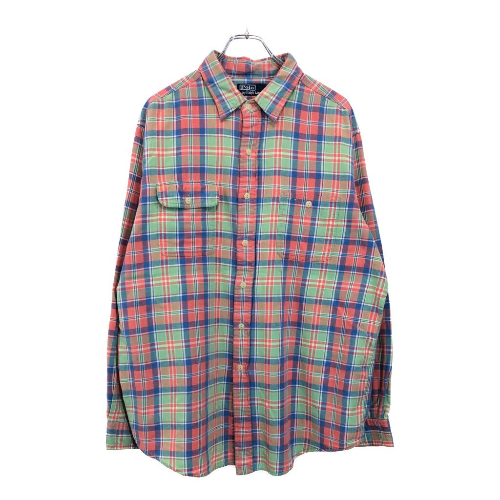 Polo by Ralph Lauren ポロ ラルフローレン 長袖シャツ マドラス