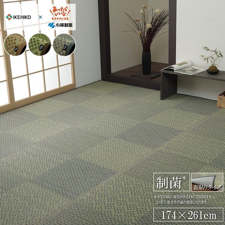 花ござ カーペット ラウム 261×352cm 江戸間6畳