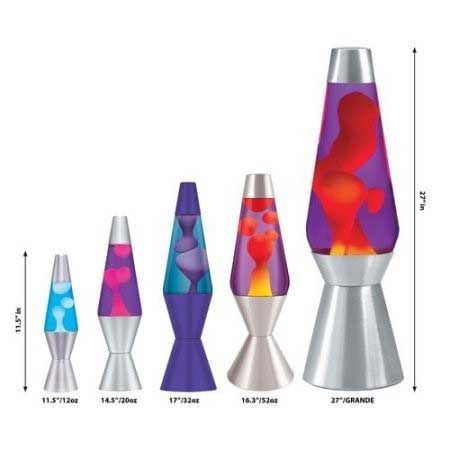 ラバランプ ブルー×レッド 昇圧器付属 Lava Lamp社 ラバライト 正規品