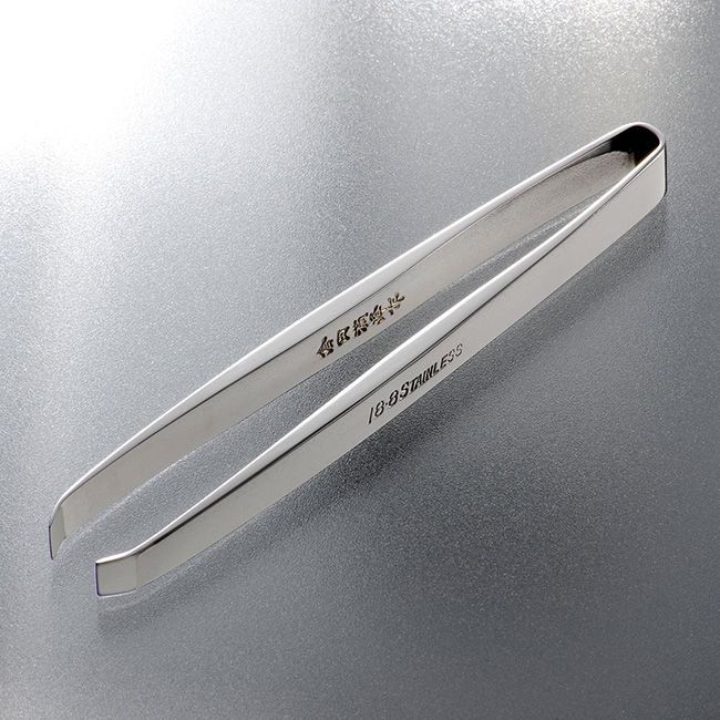 倉田満峰 いろは毛抜き 8cm 毛抜き 倉田 満峰 職人 眉毛 毛 産毛 お手入れ 手入れ エチケット 精密 毛抜き ステンレス製 日本 道具 ツール 衛生用品 衛生日用品 メイク雑貨 精密毛抜き